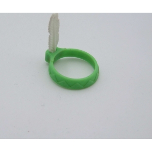 PLAYMOBIL (E531) INDIENS - Coiffe Vert d'Eau & Plume Blanche Enfant Papoose