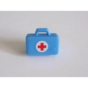 PLAYMOBIL (Y1133) HOPITAL - Valise Bleue Secours Croix Rouge Vintage 3254 3144