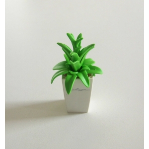 PLAYMOBIL (Y1291) HOPITAL - Plante d'Ornement en Pot Gris 4404 Jardinerie 4480