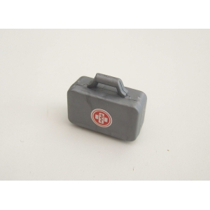 PLAYMOBIL (Y12115) HOPITAL - Valise de Secours Gris Logo 4221 4225