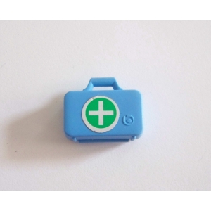 PLAYMOBIL (Y12118) HOPITAL - Valise Secours Nouveau Modèle Croix Vert 3817 3845