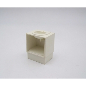 PLAYMOBIL (Y1233) HOPITAL - Meuble Blanc Lavabo Dentiste 3927 (Incomplet)