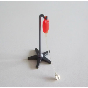 PLAYMOBIL (Y1252) HOPITAL - Support & Perfusion Rouge Complète Chambre 4405