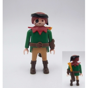 PLAYMOBIL (L4266) MOYEN-AGE - Homme Bandit Archer SuperSet 3125