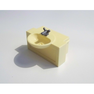 PLAYMOBIL (Y203) HOPITAL - Lavabo Jaune Clair à Encastrer 4404