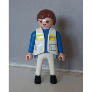 PLAYMOBIL (Y3205) HOPITAL - Homme Médecin Ambulancier 3925