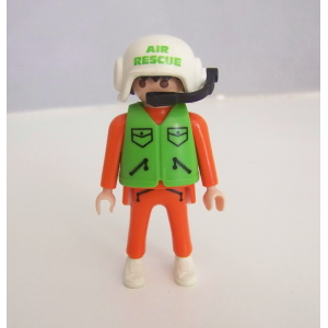 PLAYMOBIL (Y3215) HOPITAL - Homme Pilote de l'Hélicoptère de Secours 3845