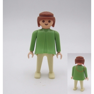 PLAYMOBIL (Y3101) HOPITAL - Infirmière Salle Operations 3459 Jaunie sale cassée