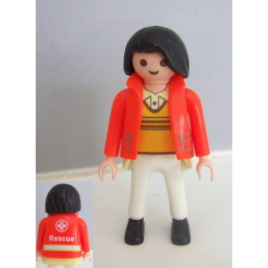 PLAYMOBIL (Y3229) HOPITAL - Femme Médecin Ambulancier 4221