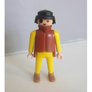 PLAYMOBIL (L4272) MOYEN-AGE -  Soldat du Lion Noir Arbalétrier 3651
