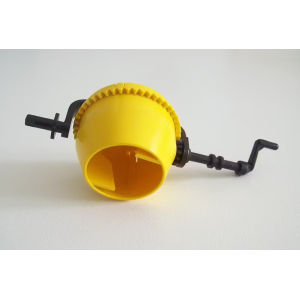 PLAYMOBIL (Q1120) CHANTIER - Cuve avec Axe pour Bétonnière Jaune 3562 Vintage