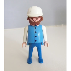 PLAYMOBIL (Q201) CHANTIER - Le Chef des Cantonniers 3745