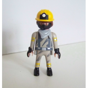PLAYMOBIL (Q257) CHANTIER - Ouvrier Mineur 9241