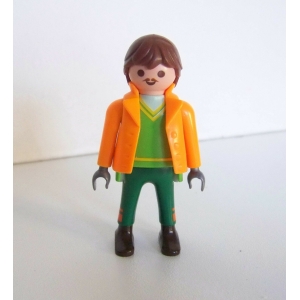 PLAYMOBIL (Q254) CHANTIER - Homme Agent Routier 4049