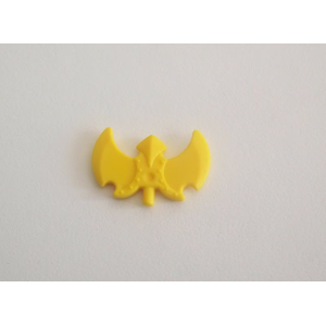 PLAYMOBIL (L8135) MOYEN-AGE - Crête Jaune Faucun Ailes Déployées Casque 4746