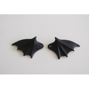 PLAYMOBIL (L8139) MOYEN-AGE - Ailes Noir Forme Dragon Chauve Souris 5832 5239