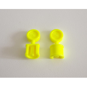 PLAYMOBIL (Q1237) CHANTIER - Lot de 2 Lumières Jaunes pour Chantier 3004