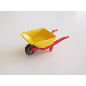PLAYMOBIL (Q1241) CHANTIER - Brouette Rouge & Jaune