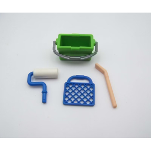 PLAYMOBIL (Q1245) CHANTIER - Tous les Accessoires du Peintre en Bâtiment 4630
