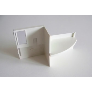 PLAYMOBIL (Q1209) CHANTIER - Meuble Bureau Support Toilettes Algeco Bureau 3260