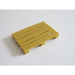 PLAYMOBIL (Q1273) CHANTIER - Grande Palette Jaune Foncé 3003 4068 Zone Fret 4314