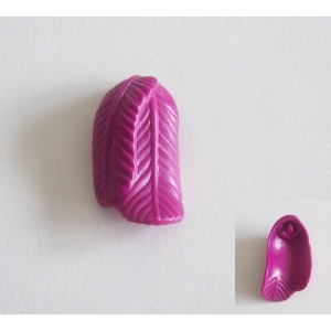 PLAYMOBIL (L8109) MOYEN-AGE - Plume Violet Clair Double Casque Chevalier 4177