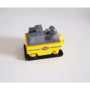 PLAYMOBIL (Q1243) CHANTIER -Compacteur Construction Travaux Route 3004 Incomplet