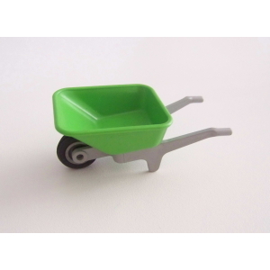 PLAYMOBIL (Q1215) CHANTIER - Brouette Verte & Grise