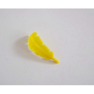 PLAYMOBIL (L8142) MOYEN-AGE - Plume Jaune Chevalier 3265 3652 3667 4555