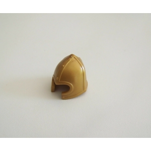 PLAYMOBIL (L8315) MOYEN-AGE - Casque de Soldat Doré
