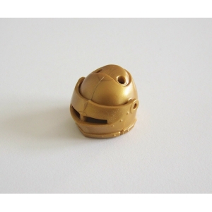 PLAYMOBIL (L8348) MOYEN-AGE - Casque de Chevalier avec Visière Doré Brillant