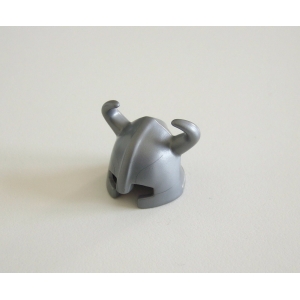 PLAYMOBIL (L8353) MOYEN-AGE - Casque de Barbare avec Cornes Gris Clair 4435 4436