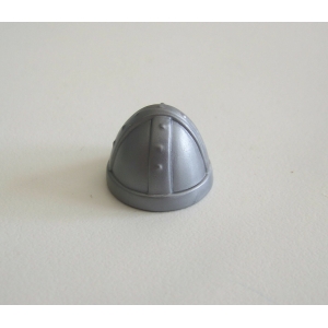 PLAYMOBIL (L8327) MOYEN-AGE - Casque de Soldat Gris Clair