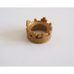 PLAYMOBIL (L8455) MOYEN-AGE - Grosse Couronne Dorée Brillant Roi 4153 4163 6000