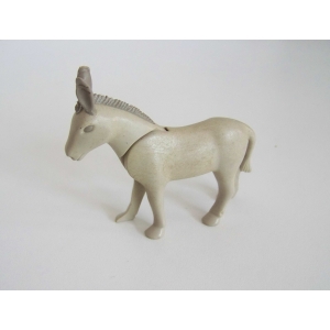 PLAYMOBIL (B8148) WESTERN - Ane Gris Adulte Mine d'Or 5246 6320 5531 6133 Jauni