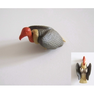 PLAYMOBIL (B8118) WESTERN - Vautour Ailes Repliées (jauni - incomplet)