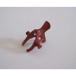 PLAYMOBIL (B8235) WESTERN - Selle Marron avec Fixation Attelage Chariot 5248