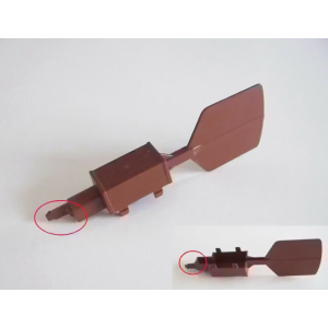 PLAYMOBIL (B54c02) WESTERN EOLIENNE - Attache Marron avec Flèche 3765 Cassée