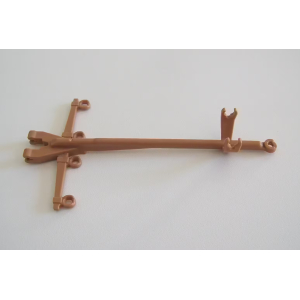 PLAYMOBIL (B750) WESTERN - Timon d'Attelage Marron Chariot 3735 3803 4186 4399