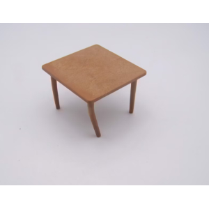 PLAYMOBIL (B4281) WESTERN - Table Marron pour Saloon Sheriff Drugstore (Défaut)