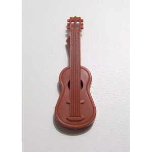 PLAYMOBIL (B4232) WESTERN - Guitare Marron Foncé Mexicain & Musicien 1900 5360