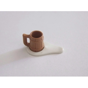 PLAYMOBIL (L1297) MOYEN-AGE - Chope avec Bière que s'est renversée 3627 3653