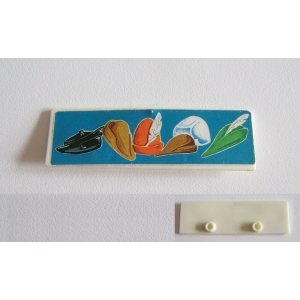 PLAYMOBIL (L1125) MOYEN-AGE - Enseigne Médiévale pour Etale Marchand Chapeaux