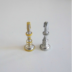 PLAYMOBIL (L11c15) MOYEN-AGE - Lot 2 Chandeliers Argentés Vintage Flamme Cassée