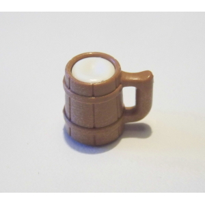 PLAYMOBIL (L1207) MOYEN-AGE - Chope à Bière avec Mouse à Ras Bord 3627 3653