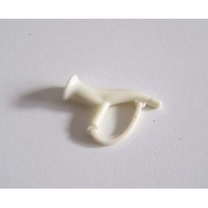 PLAYMOBIL (L1121) MOYEN-AGE - Trompette Cor Garde Oubliettes 3445 Vintage