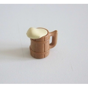 PLAYMOBIL (L1209) MOYEN-AGE - Chope à Bière Mouse va Déborder 3627 3653 (Jauni)