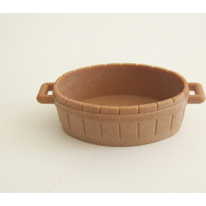 PLAYMOBIL (L1109) MOYEN-AGE - Bac Baquet Lavoir Servante Tailleur 3440 3487