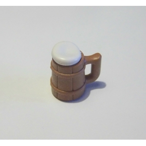 PLAYMOBIL (L1208) MOYEN-AGE - Chope à Bière avec Mouse Trop Plein 3627 3653