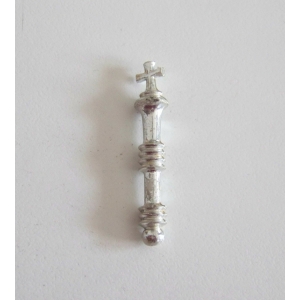 PLAYMOBIL (L1130) MOYEN-AGE - Sceptre Argent Roi Vintage Bon Etat